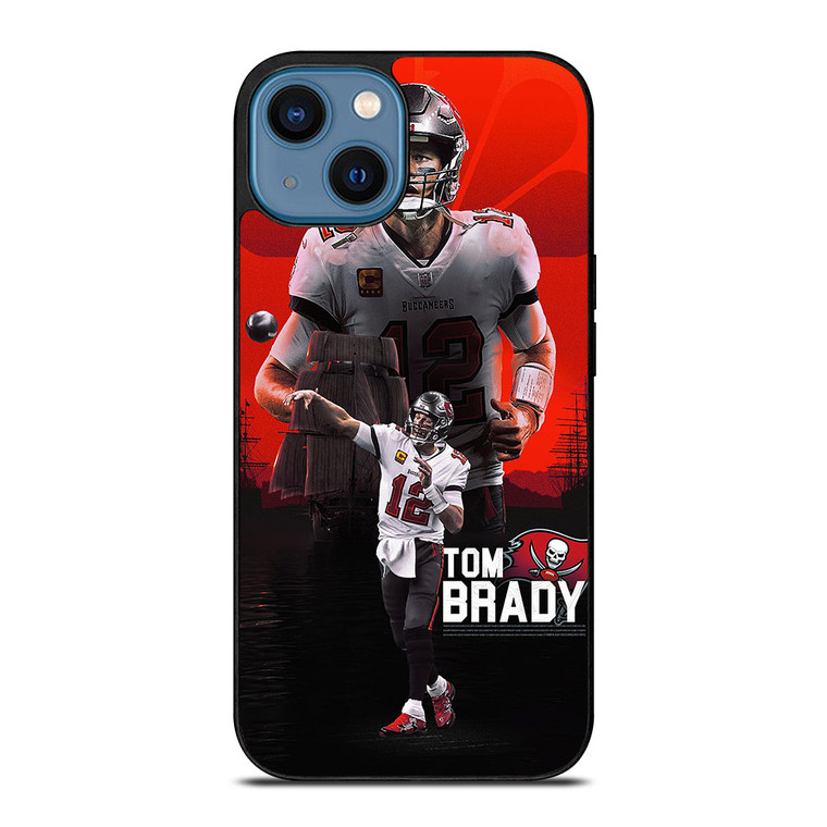 TOM BRADY TAMPA BAY BUCCANEERS iPhone 14 Case