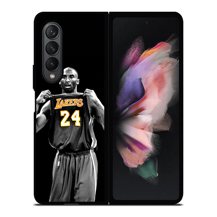 NBA LOS ANGELES LAKERS KOBE BRYANT 2 Samsung Z Fold 3 Case