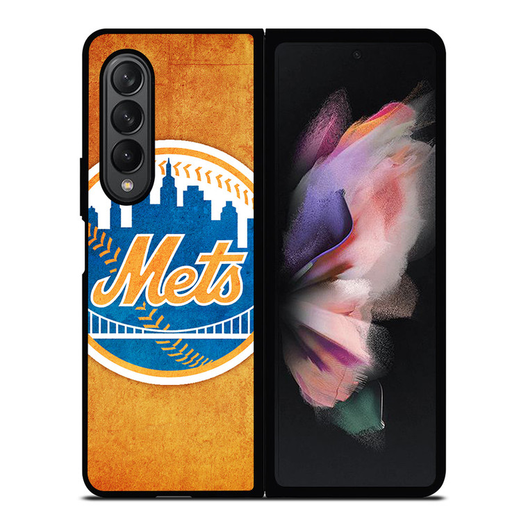 NEW YORK METS LOGO 2 Samsung Z Fold 3 Case