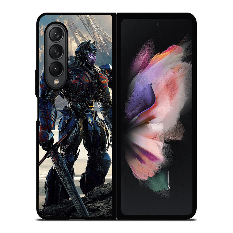 OPTIMUS PRIME WITH SWORD 2 Samsung Z Fold 3 Case