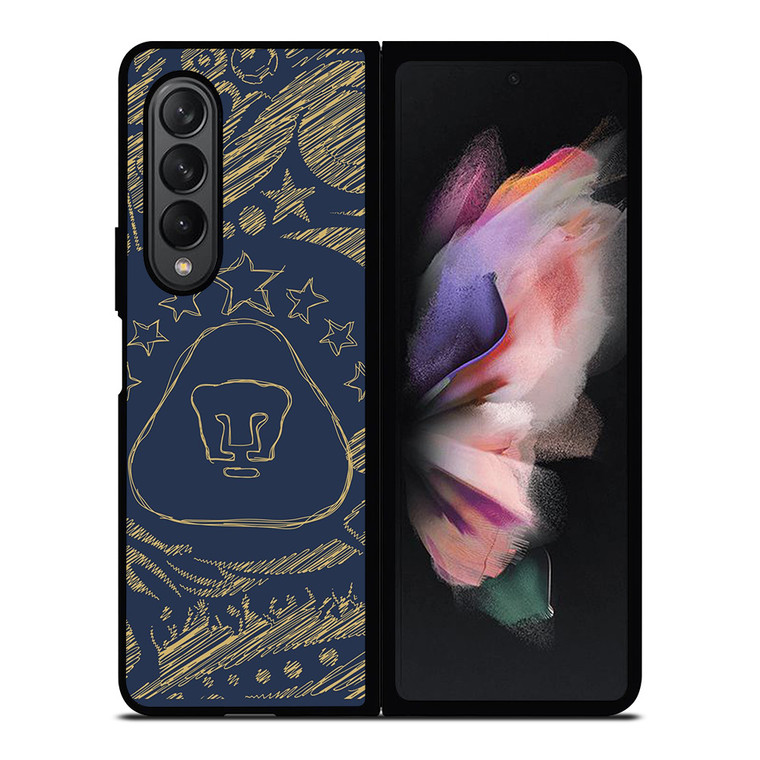 PUMAS UNAM ART LOGO Samsung Z Fold 3 Case