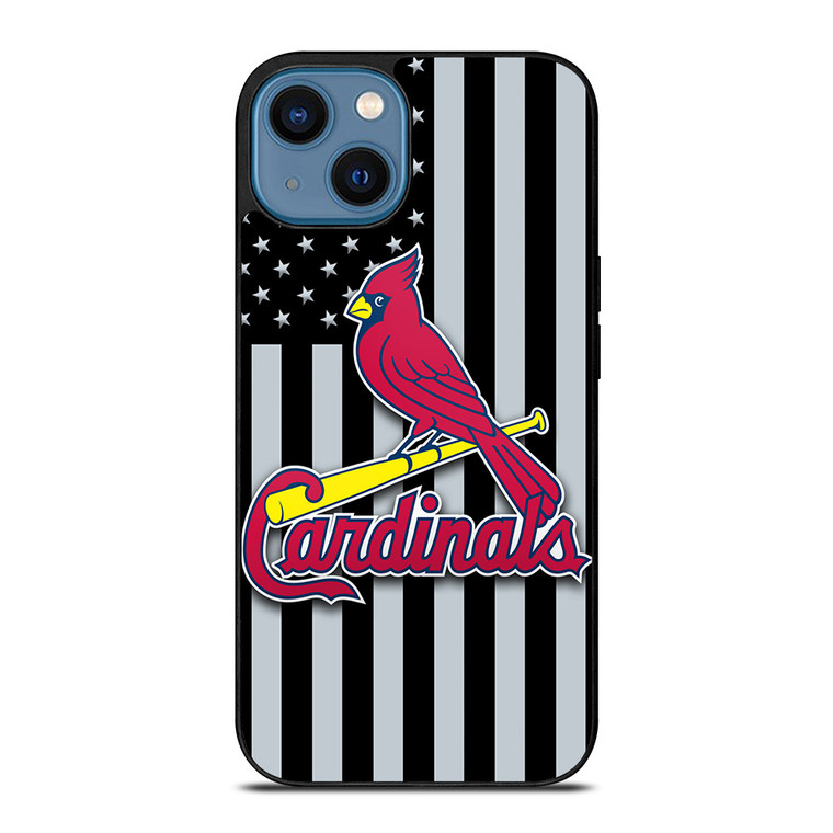 ST LOUIS CARDINALS LOGO 3 iPhone 14 Case