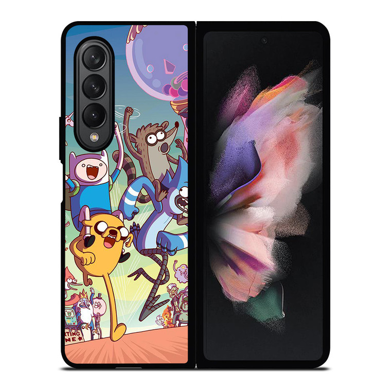 REGULAR SHOW CHARACTERS ART Samsung Z Fold 3 Case