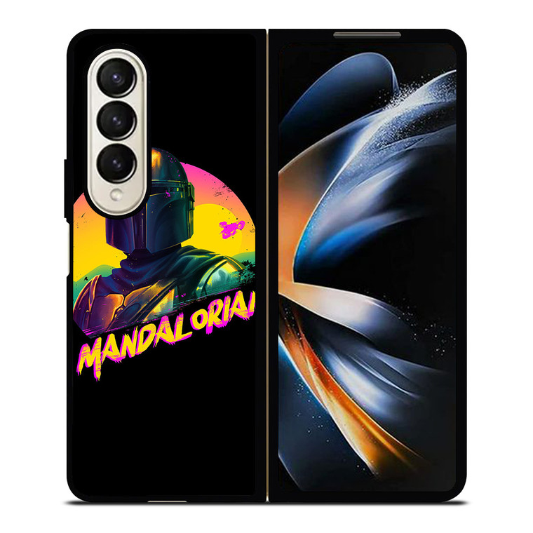 MANDALORIAN STARWARS MOVIE Samsung Z Fold 4 Case MANDALORIAN STARWARS MOVIE Samsung Z Fold 4 Case