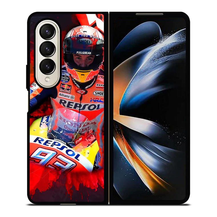 MARC MARQUEZ HELMET 2 Samsung Z Fold 4 Case