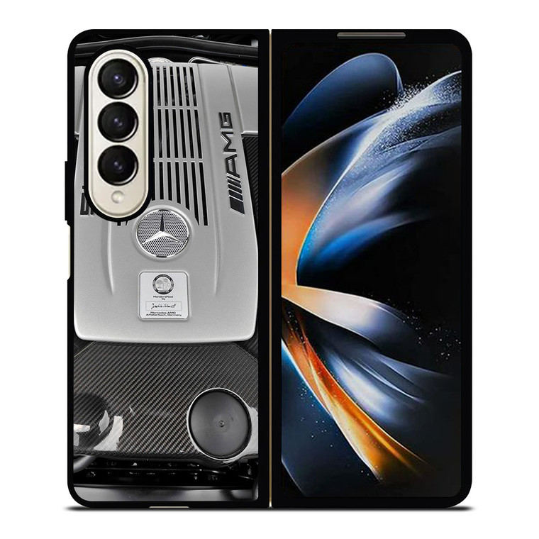 MERCEDES BENZ AMG ENGINE Samsung Z Fold 4 Case