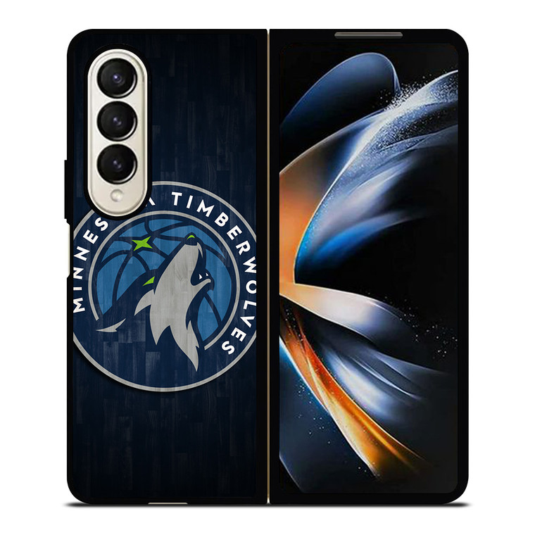 MINNESOTA TIMBERWOLVES LOGO Samsung Z Fold 4 Case