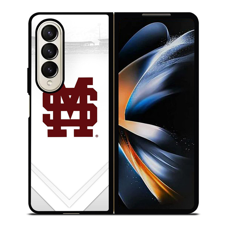 MISSISSIPPI STATE BULLDOGS LOGO Samsung Z Fold 4 Case