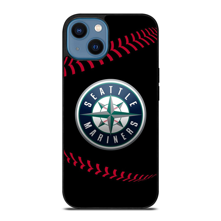 SEATTLE MARINERS LOGO iPhone 14 Case