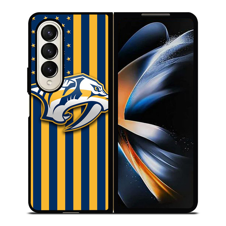 NASHVILLE PREDATORS LOGO 2 Samsung Z Fold 4 Case