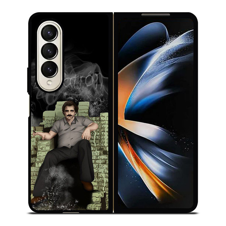 PABLO ESCOBAR NARCOS ART Samsung Z Fold 4 Case