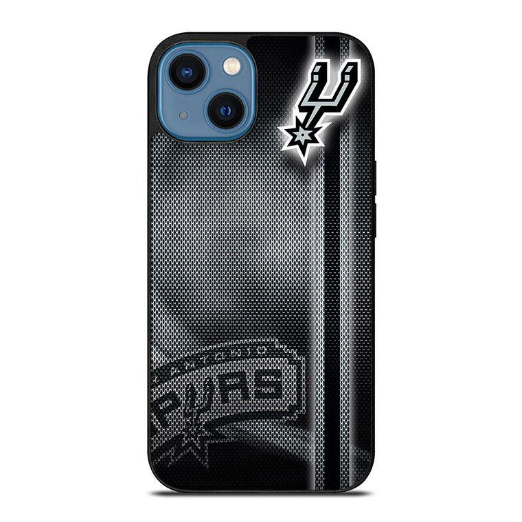 SAN ANTONIO SPURS LOGO 3 iPhone 14 Case