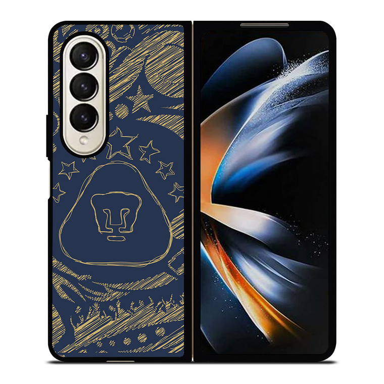 PUMAS UNAM ART LOGO Samsung Z Fold 4 Case