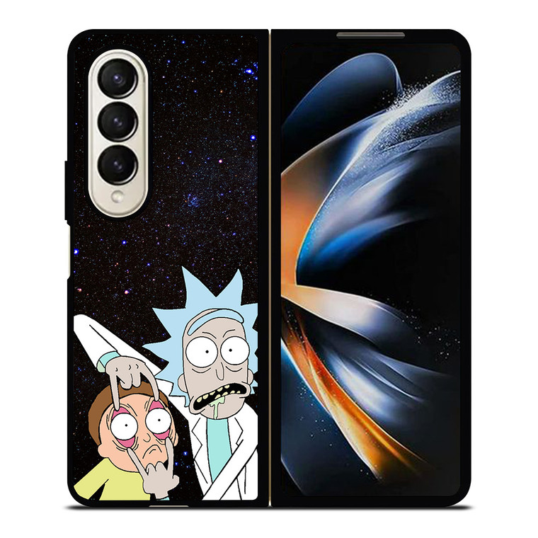 RICK AND MORTY GALAXY Samsung Z Fold 4 Case
