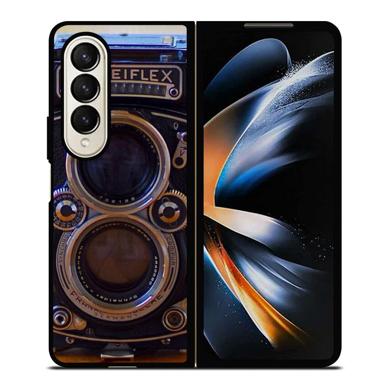 ROLLEIFLEX VINTAGE CAMERA 2 Samsung Z Fold 4 Case