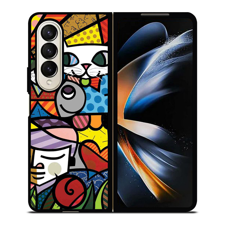 ROMERO BRITTO LOVE 2 Samsung Z Fold 4 Case