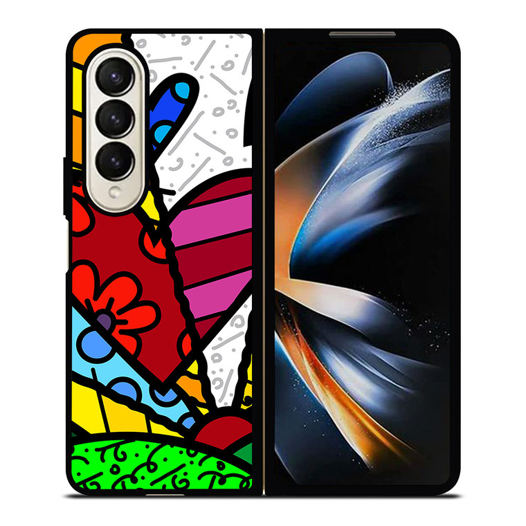 ROMERO BRITTO LOVE Samsung Z Fold 4 Case