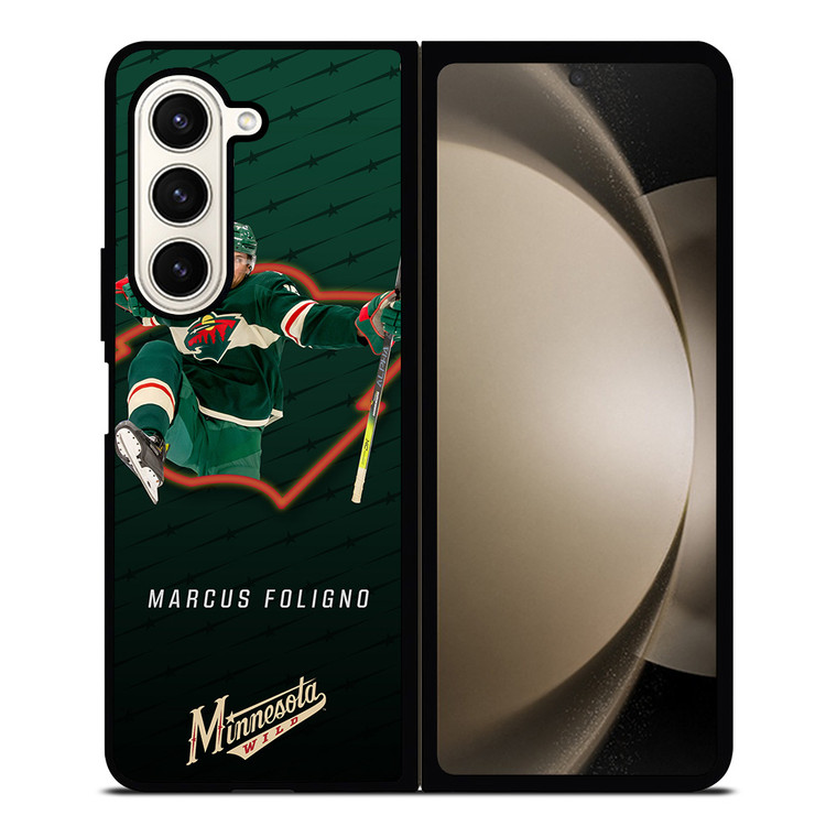 MARCUS FOLIGNO MINNESOTA WILD Samsung Z Fold 5 Case