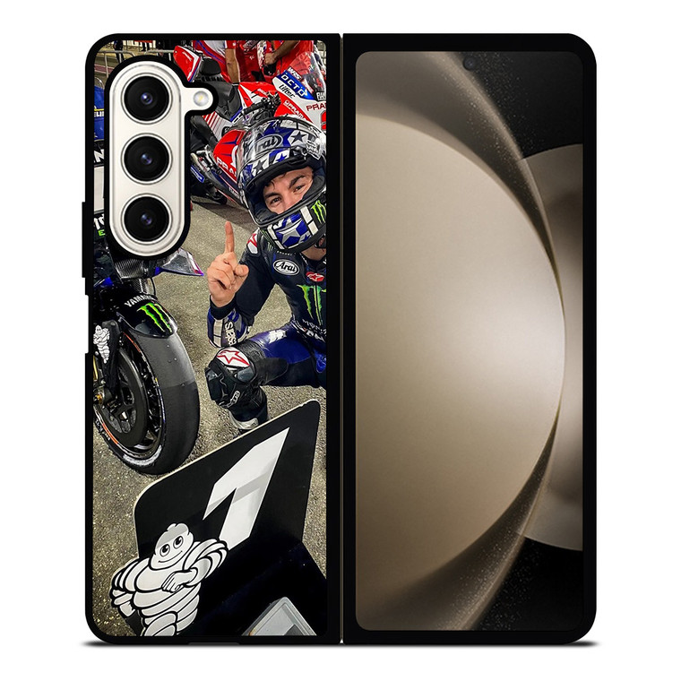 MAVERICK VINALES HELMET 2 Samsung Z Fold 5 Case