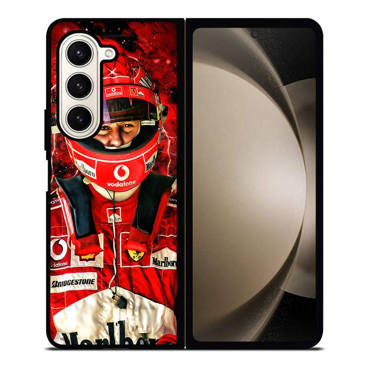 MICHAEL SCHUMACHER HELMET Samsung Z Fold 5 Case