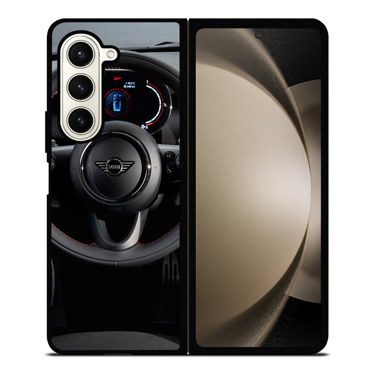 MINI COOPER STEERING WHEEL 2 Samsung Z Fold 5 Case