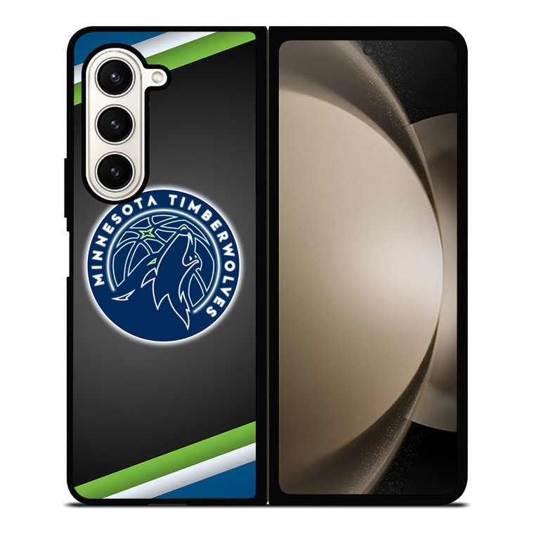 MINNESOTA TIMBERWOLVES LOGO 2 Samsung Z Fold 5 Case