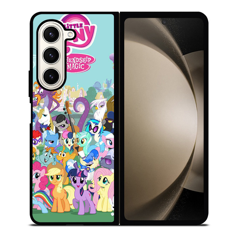 MY LITTLE PONY ALL CHARACTERS Samsung Z Fold 5 Case