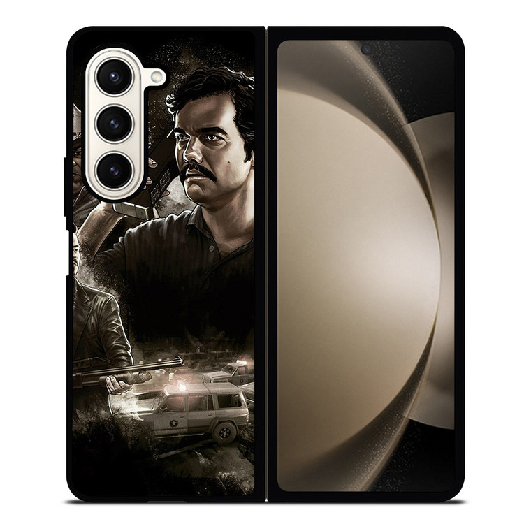 NARCOS CHARACTERS Samsung Z Fold 5 Case