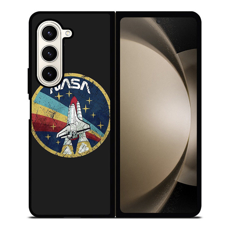 NASA LOGO 3 Samsung Z Fold 5 Case