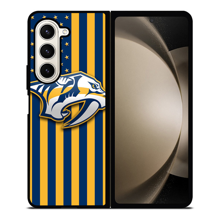 NASHVILLE PREDATORS LOGO 2 Samsung Z Fold 5 Case