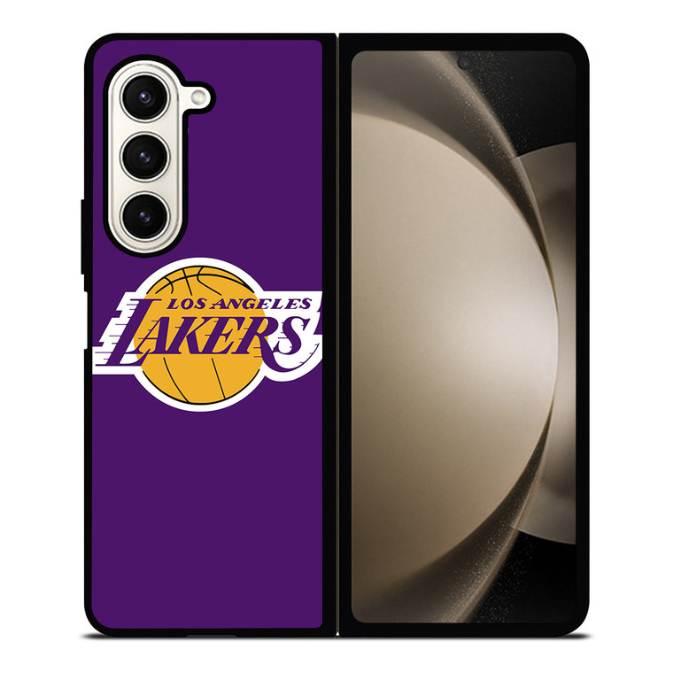 NBA LOS ANGELES LAKERS LOGO Samsung Z Fold 5 Case