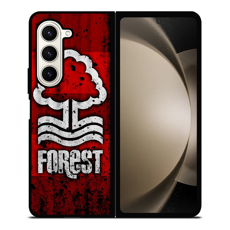 NOTTINGHAM FOREST LOGO EPL Samsung Z Fold 5 Case