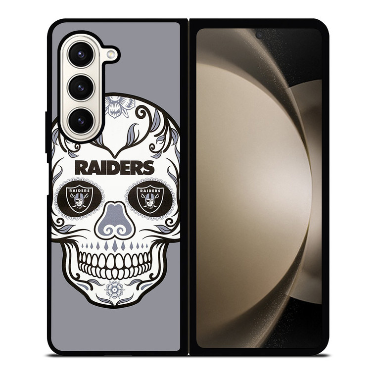 OAKLAND RAIDERS SKULL 2 Samsung Z Fold 5 Case