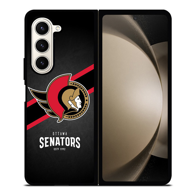 OTTAWA SENATORS LOGO 2 Samsung Z Fold 5 Case