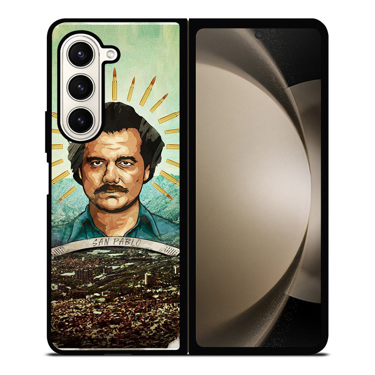 PABLO ESCOBAR NARCOS Samsung Z Fold 5 Case