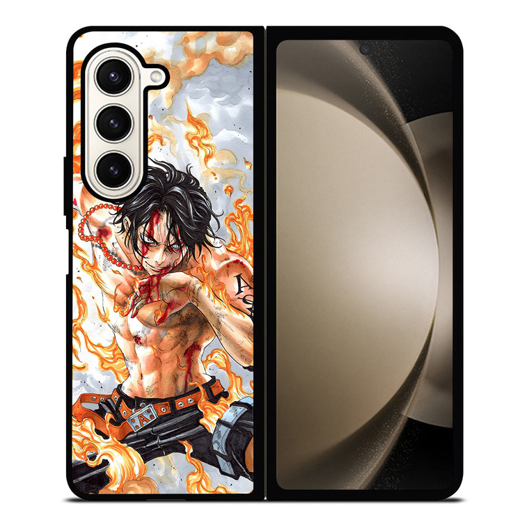 PORTGAS D ACE BLEEDING Samsung Z Fold 5 Case