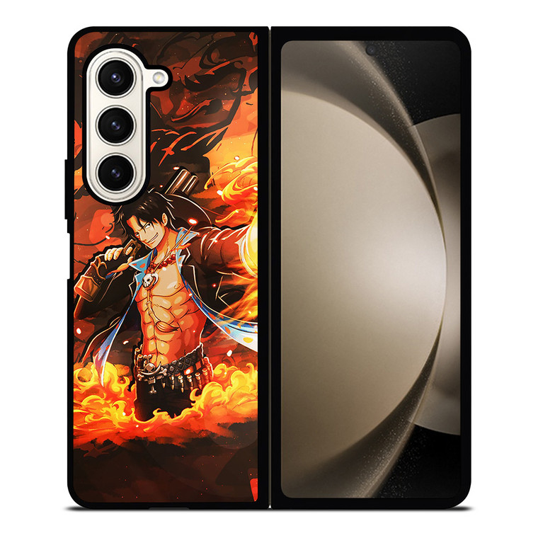 PORTGAS D ACE Samsung Z Fold 5 Case