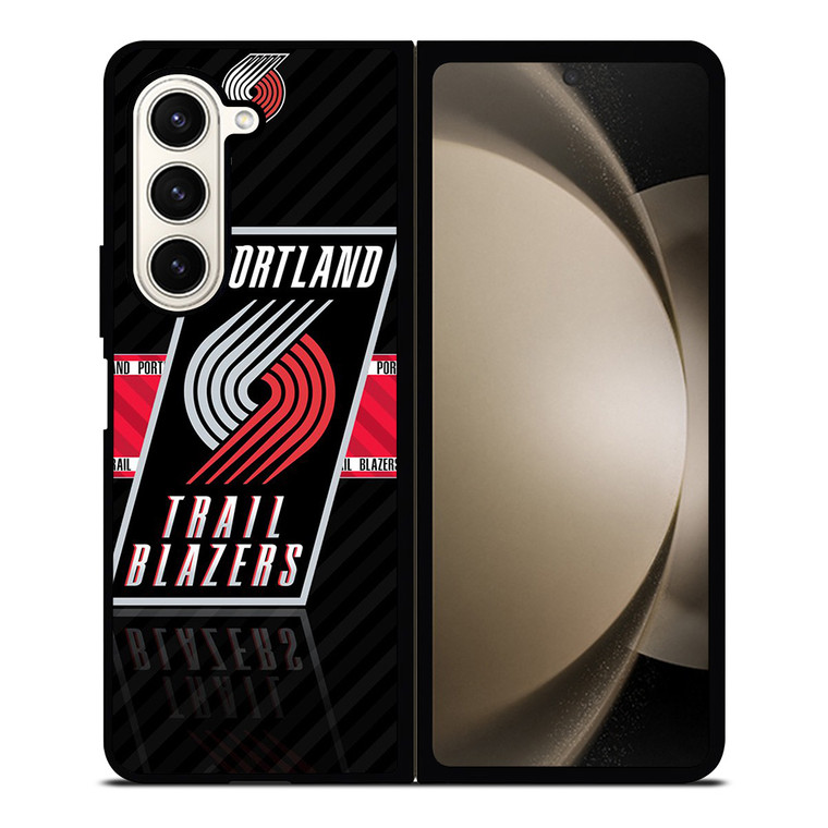 PORTLAND BLAZERS LOGO 3 Samsung Z Fold 5 Case
