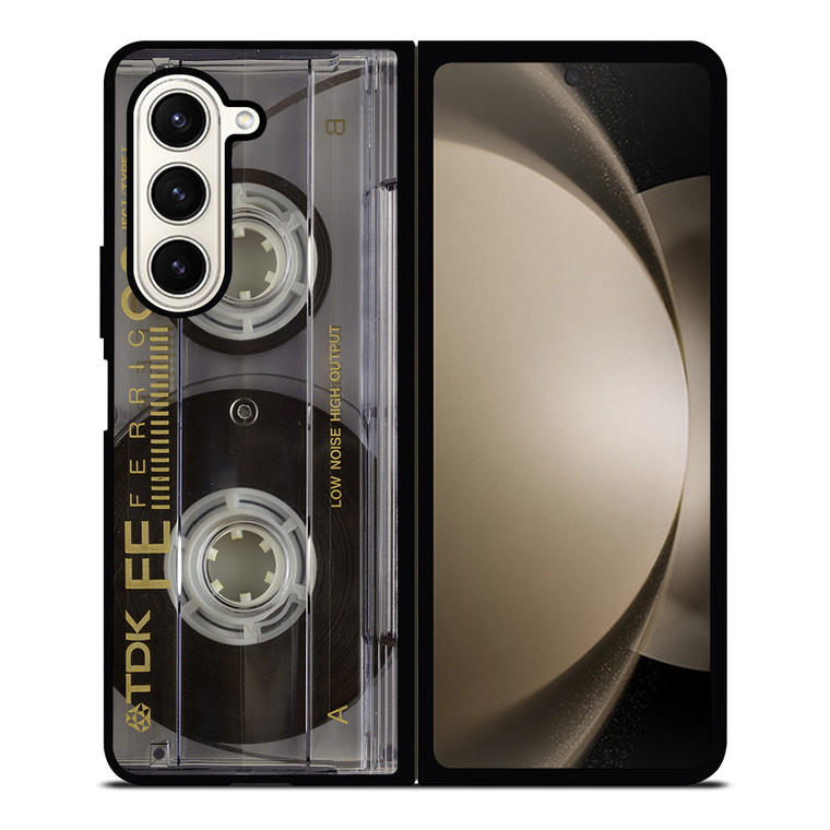 RETRO CASSETTE TAPE 2 Samsung Z Fold 5 Case
