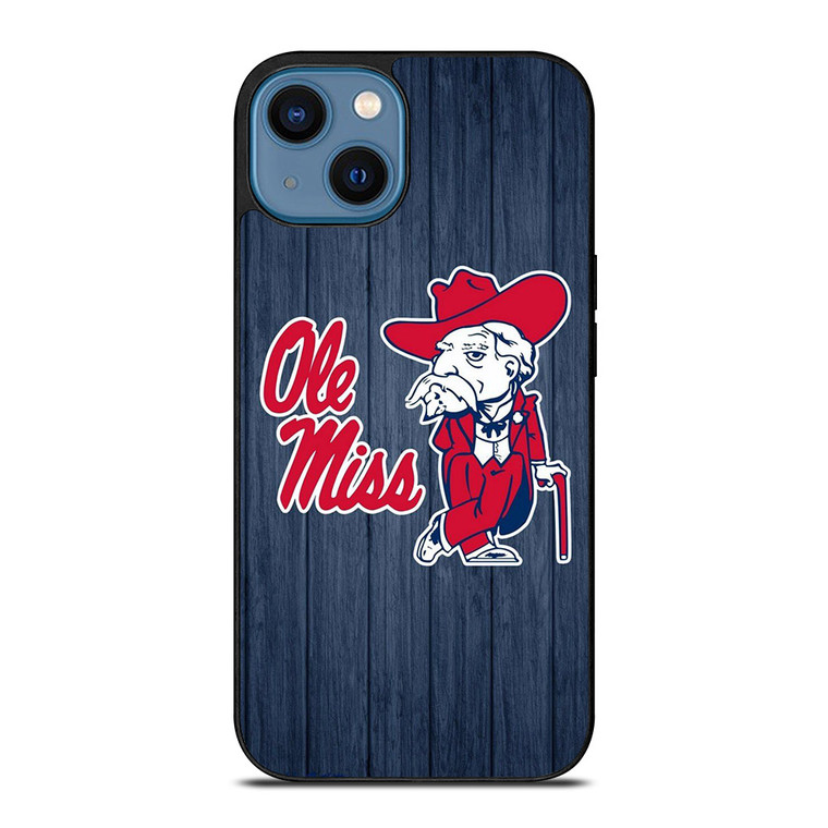 OLE MISS BASEBALL LOGO iPhone 14 Case