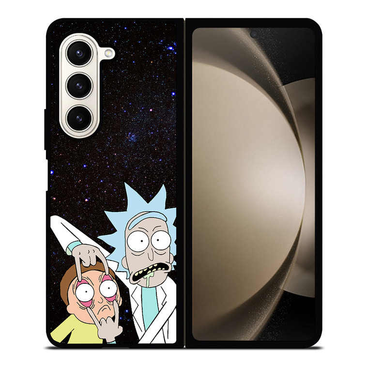 RICK AND MORTY GALAXY Samsung Z Fold 5 Case