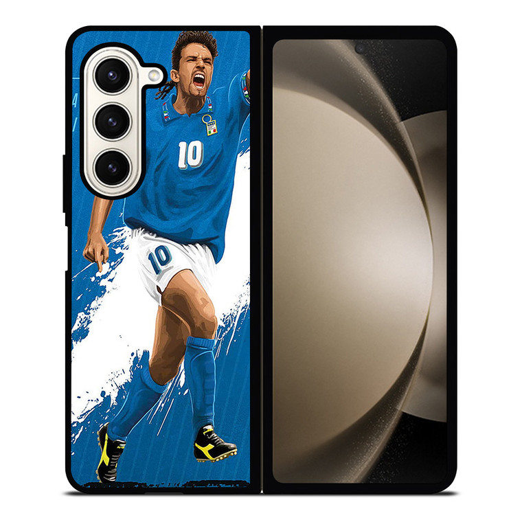 ROBERTO BAGGIO LEGEND ITALY Samsung Z Fold 5 Case