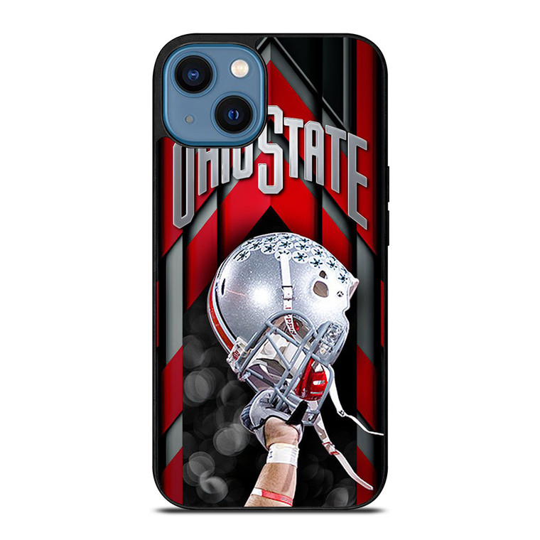 OHIO STATE HELMET iPhone 14 Case