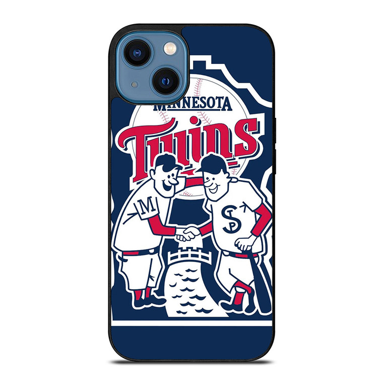 MINNESOTA TWINS LOGO 3 iPhone 14 Case