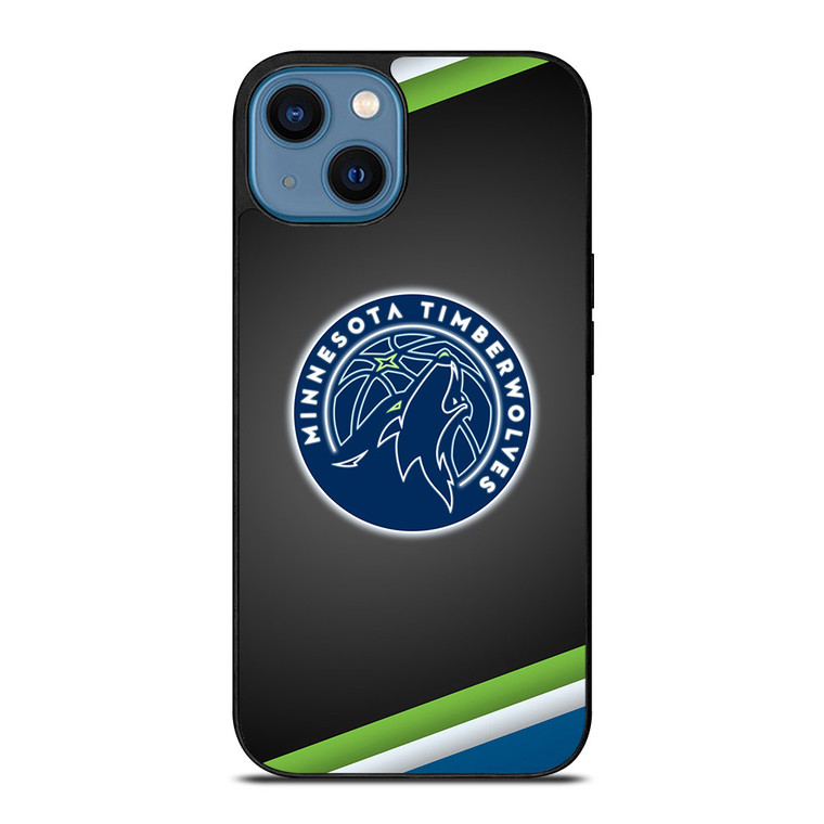 MINNESOTA TIMBERWOLVES LOGO 2 iPhone 14 Case