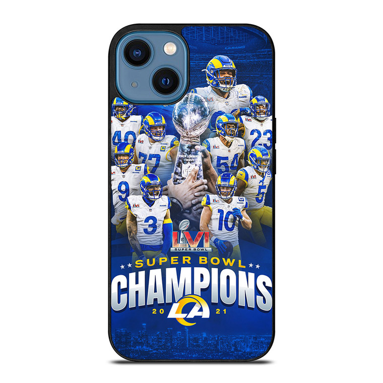 LOS ANGELES RAMS CHAMPIONS iPhone 14 Case