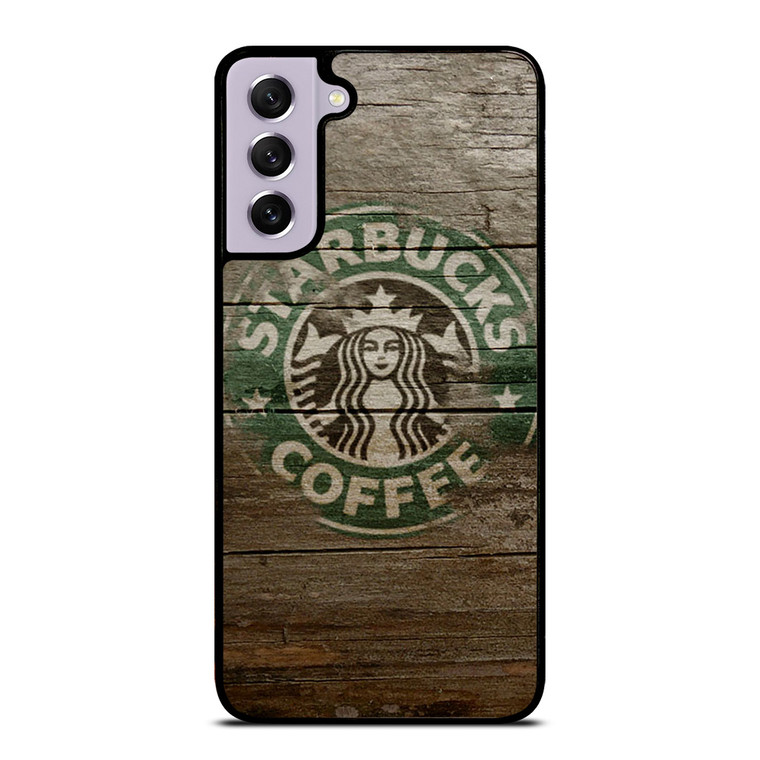 STARBUCKS COFFEE LOGO WOODEN Samsung Galaxy S21 FE Case