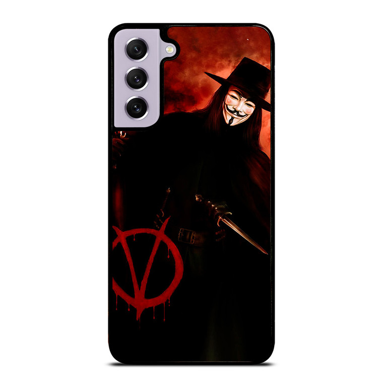 V FOR VENDETTA LOGO Samsung Galaxy S21 FE Case