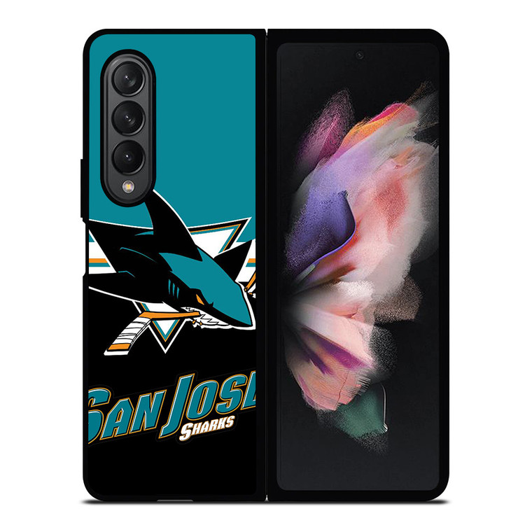 SAN JOSE SHARKS 3 Samsung Z Fold 3 Case
