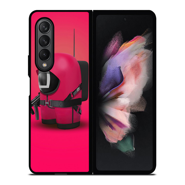 SQUID GAME AMONG US Samsung Z Fold 3 Case